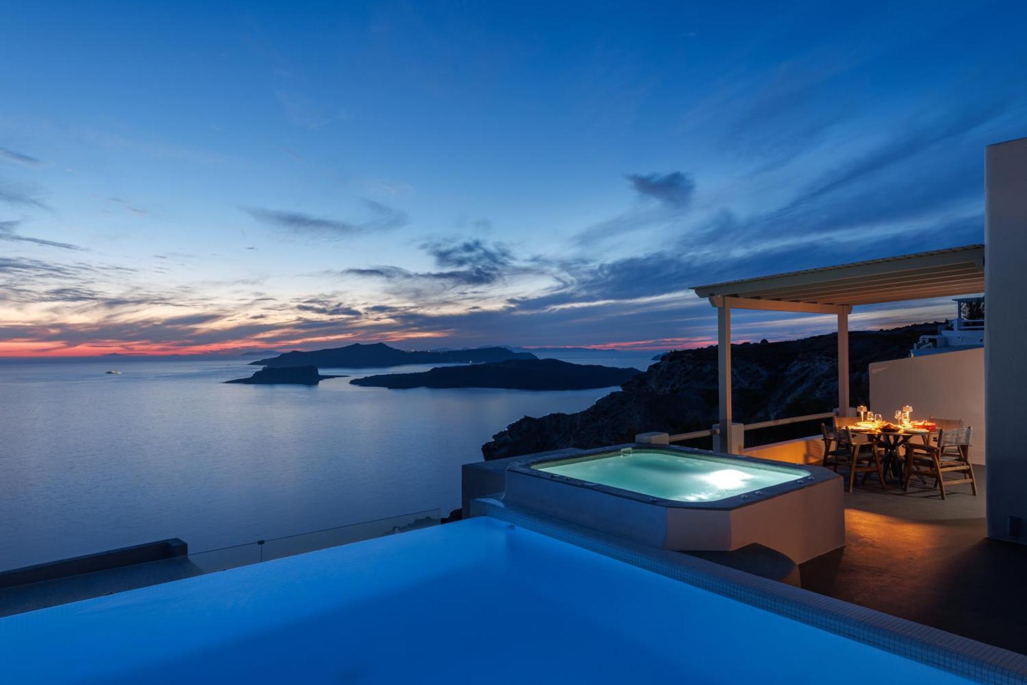 Grand View - Megalochori Santorini Aparthotel Exteriör bild